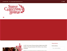 Tablet Screenshot of christmasbureau.com